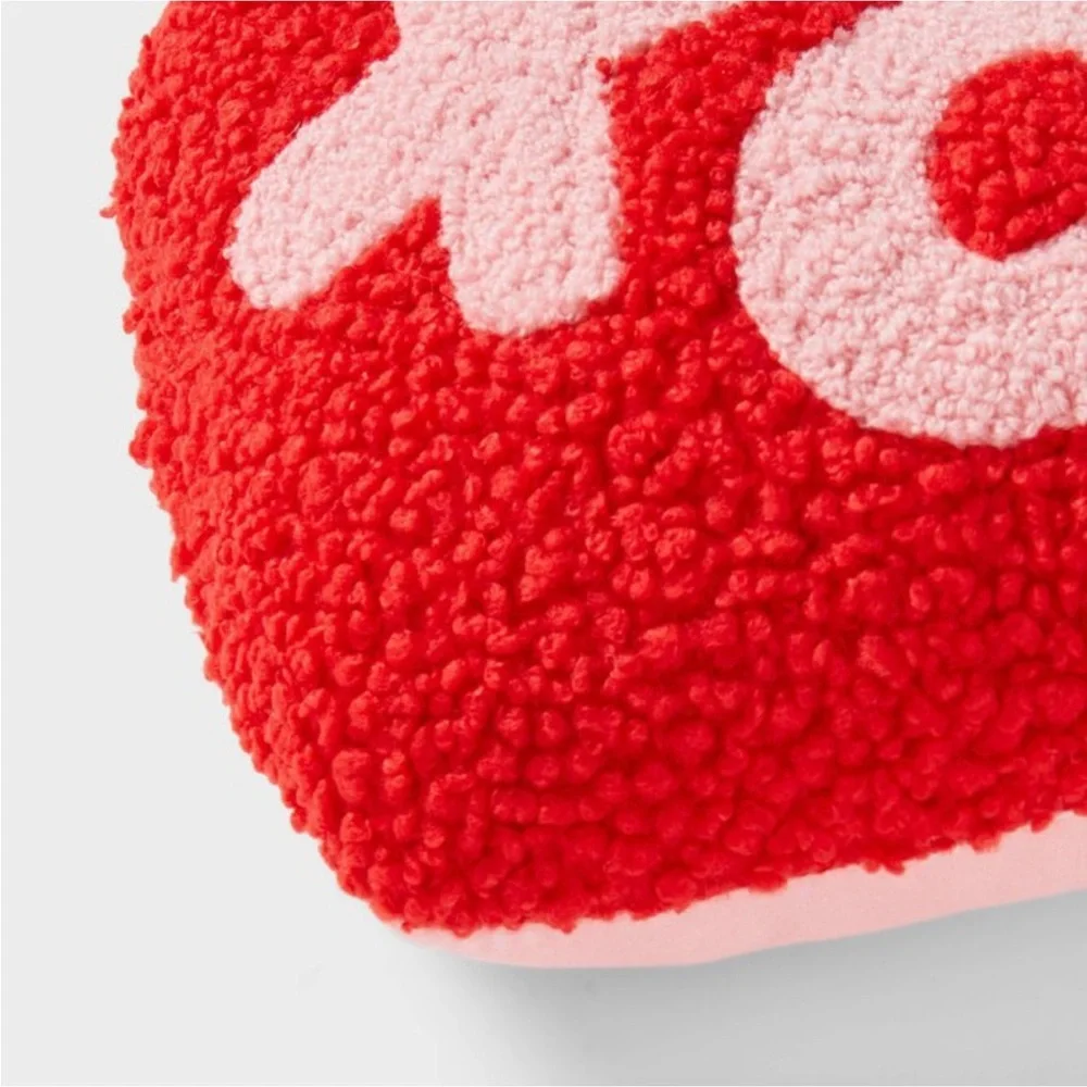 Small Heart Valentine's Day XO Love Pillow - Spritz Target 2025